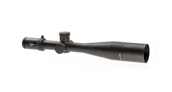 Image of Trijicon AccuPower RS-50 5-50x56mm Rifle Scope, 34 mm Tube, Second Focal Plane, Black, Green/Red MOA Crosshair Reticle, MOA Adjustment, RS50-C-1900030