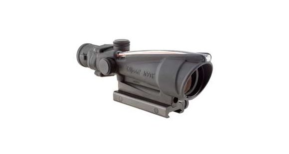 Image of Trijicon ACOG 3.5x35 Dual Ill Rifle Scope w/Mount, Red Crosshair .223 Ballistic Reticle