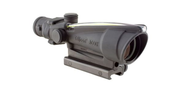Image of Trijicon ACOG 3.5x35 Dual Ill Rifle Scope w/Mount, Amber Crosshair .223 Ballistic Reticle