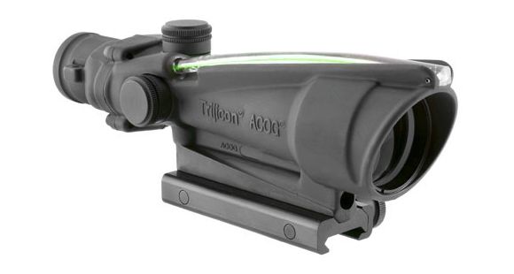 Image of Trijicon ACOG 3.5x35 Dual Ill Rifle Scope w/Mount, Green Crosshair .223 Ballistic Reticle
