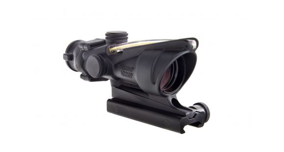 Image of Open Box, Dealer Demo, Trijicon ACOG 4x32 Dual Ill Rifle Scope w/Mount, Amber Horseshoe .223 Reticle