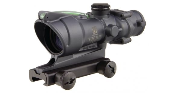 Image of Trijicon ACOG TA31 4x32mm Rifle Scope, Sniper Gray, Green Crosshair .223 / 5.56x45mm Reticle, MOA Adjustment, 100378