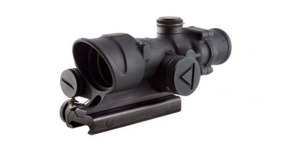 Image of Trijicon ACOG TA02 LED 4x32mm Rifle Scope, Black, Red Crosshair .223 / 5.56x45mm Reticle, MOA Adjustment, 100190