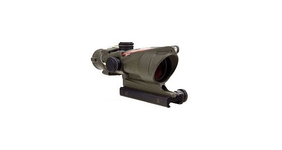 Image of Trijicon ACOG TA31 4x32mm Rifle Scope, OD Green, Illum Red Chevron .223 / 5.56x45mm Reticle, MOA Adjustment, 100309