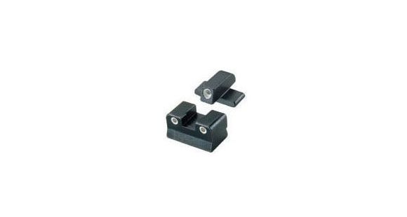 Image of Trijicon Bright &amp; Tough 3 Dot Green Front &amp; Rear Night Sight Set - Beretta 90-2 - BE12