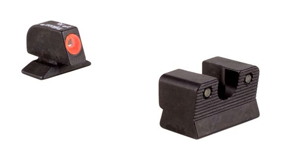 Image of Trijicon Beretta 92/96A1 Hd Night Sight Set-Orange Front Outline BE113O