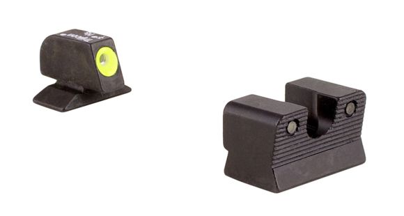 Image of Trijicon Beretta 92/96A1 Hd Night Sight Set-Yellow Front Outline BE113Y