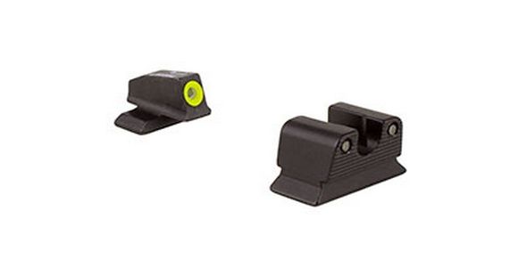 Image of Trijicon Beretta PX4 HD Night Sight Set - Yellow Front Outline BE110Y