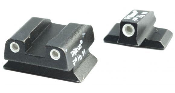 Image of Trijicon Bright &amp; Tough 3 Dot Night Set, Green Front &amp; Yellow Rear - Beretta PX4 Storm