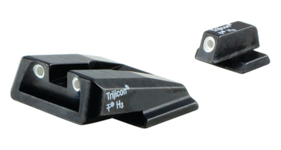 Image of USED Trijicon Bright &amp; Tough Night Sight Set S&amp;W M&amp;P Shield, Green Front and Rear Lamps, 600714, EDEMO1, Used, Condition Fair, Scratches