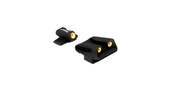 Image of Trijicon Bright &amp; Tough 3 Dot Green Front &amp; Orange Rear Night Sight Set for Sig Sauer P238 SG07O