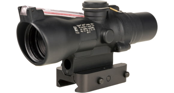 Image of Trijicon Compact Dual Illuminated ACOG Scope, 2x20mm, Red, Crosshair Reticle, Matte Black, 400343