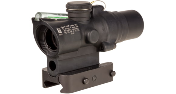 Image of DEMO, Trijicon Compact Dual Illuminated Q-LOC ACOG Scope, 1.5x16S, Green, 2 MOA Circle Dot Reticle, Matte Black, 400329