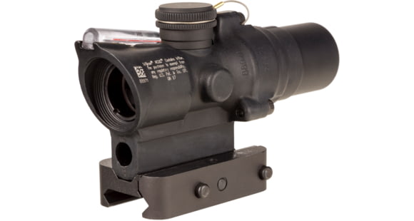 Image of DEMO, Trijicon Compact Dual Illuminated Q-LOC ACOG Scope, 1.5x16S, Red, 9mm Rapid Target RTR Reticle, Matte Black, 400389