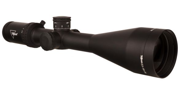 Image of Trijicon Credo CR1056 2.5-10x56mm Rifle Scope, 30 mm Tube, Second Focal Plane, Black, Red MRAD Ranging Reticle, Mil Rad Adjustment, 2900025
