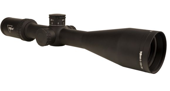 Image of Trijicon Credo CR1650 4-16x50mm Rifle Scope, 30 mm Tube, Second Focal Plane, Black, Red MRAD Center Dot Reticle, Mil Rad Adjustment, 2900003
