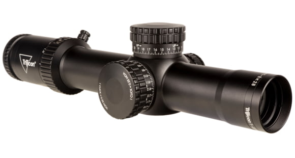 Image of DEMO, Trijicon Credo HX CRHX828 1-8x28mm Rifle Scope, 34 mm Tube, First Focal Plane, Black, Green/Red MOA Segmented Circle Reticle, MOA Adjustment, 2900031