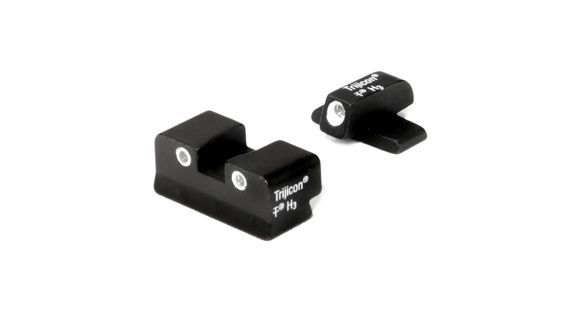 Image of Trijicon Bright &amp; Tough 3 Dot Night Sight Set, Green Front Yellow Rear, Springfield XD-9 40/45/XD-357, SP01Y