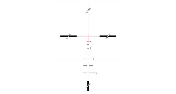 Image of Factory DEMO Trijicon ACOG 3.5x35 Scope, Dual Illuminated Red Crosshair .223 Ballistic Reticle, TA51 Mount TA11J