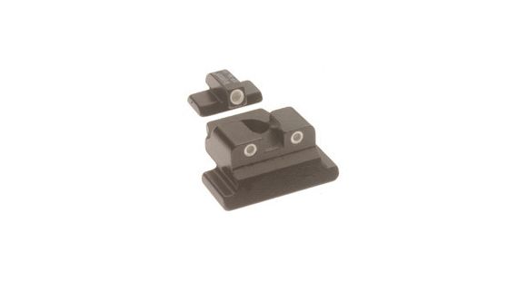 Image of Trijicon Bright &amp; Tough Firestar Night Sight Set, 3 Dot, Green Front, Green Rear, 9mm FS01