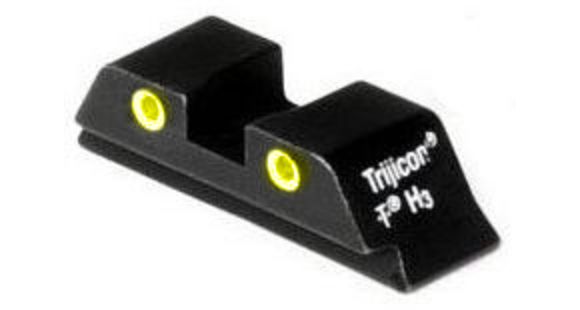 Image of Trijicon Bright & Tough For Glock Rear Sight With Yellow Lamps GL01RY