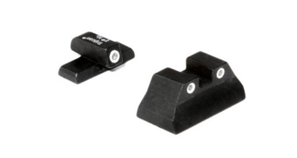 Image of Trijicon Bright &amp; Tough H&amp;K USP Compact 3 Dot Green Front &amp; Yellow Rear Night Sight Set