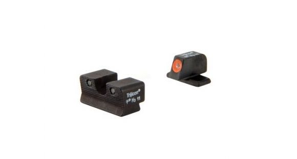 Image of Trijicon HD Night Sight Set for FN 509 w/ Orange Front Outline, 600992