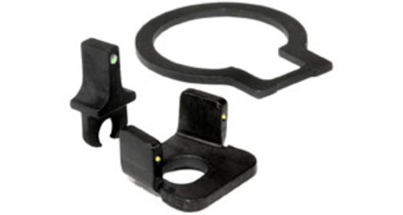 Image of Trijicon Bright &amp; Tough H&amp;K Rifle 3 Dot Green Front &amp; Yellow Rear Night Sight Set