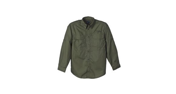 Image of Trijicon Long Sleeve Tactical Shirt with Logo, Green, XXX-Large AP32-XXXL