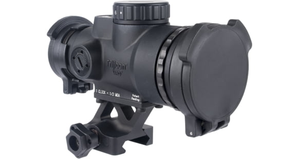 Image of Trijicon MRO SD 1x25mm Reflex Red Dot Sight, 2.0 MOA Adjustable Red Dot, with 1/3 Co-Witness Quick Release Q-LOC Mount, Black, MRO-C-2200354