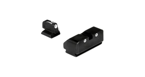 Image of Trijicon Bright &amp; Tough Night Sight Set, Green Front/Orange Rear - Desert Eagle .50 Caliber DE01O