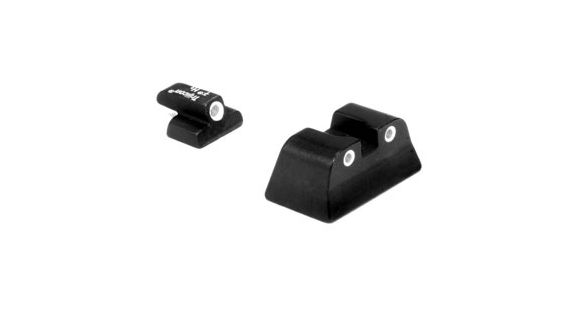 Image of Trijicon Bright &amp; Tough Night Sight Set for Smith &amp; Wesson, Non-Novak LoMount - Green Front &amp; Rear SA04