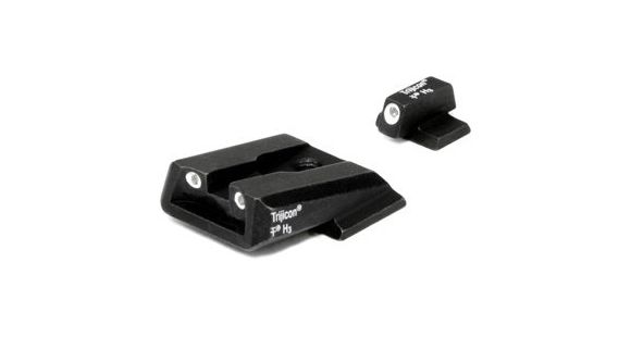 Image of Open Box, Dealer Demo, Trijicon Bright &amp; Tough SA37 Front &amp; Rear Night Sight, S&amp;W M&amp;P Series, Green Front &amp; Green Rear, SA37