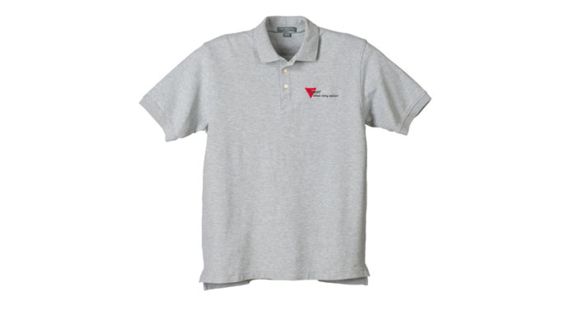 Image of Trijicon Polo Short Sleeve Shirt - 3XL, Grey AP34-XXXL