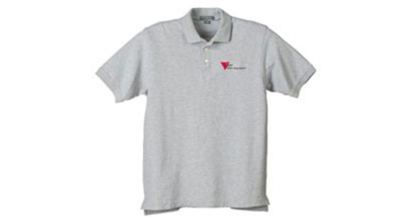 Image of Trijicon Polo Short Sleeve Shirt - Large, Grey AP34L