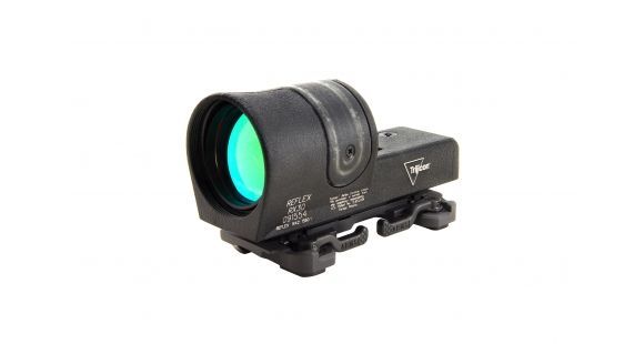 Image of Open Box, Dealer Demo, Trijicon Reflex 42mm 6.5 MOA Amber Dot Sight, Black w/ A.R.M.S. 15 Flattop Mount RX30-23