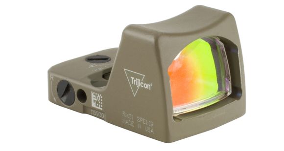 Image of DEMO, Trijicon RM01 RMR Type 2 LED Red Dot Sight, 3.25 MOA Red Dot, No Mount, Hard Anodized, FDE, 700624