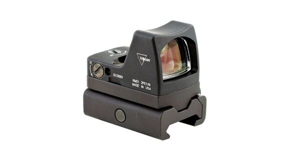 Image of Trijicon RM01 RMR Type 2 LED Red Dot Sight, 3.25 MOA Red Dot, RM34W Mount, Matte, Black, RM01-C-700603
