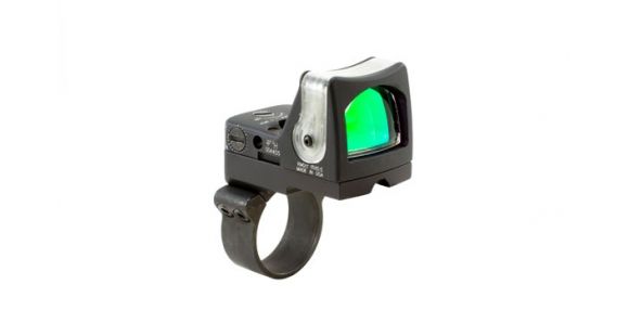 Image of Trijicon RMR Dual Illuminated Reflex Sight, 12.9 MOA Amber Triangle, RM36 Mount, Black, 700058