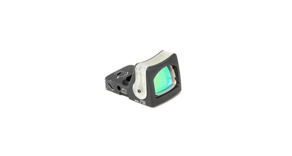 Image of Open Box, Dealer Demo, Trijicon RMR Dual Illuminated Reflex Sight, 12.9 MOA Amber Triangle, No Mount, Black, RM08A