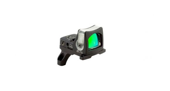 Image of Trijicon RM04 RMR Dual Illuminated Reflex Sight, 7 MOA Amber/Gold Sight, RM35 Mount, Matte, Black, RM04-35
