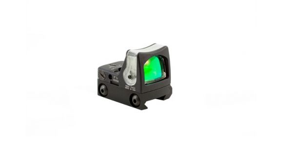 Image of Dealer DEMO, Trijicon RM04 RMR Dual Illuminated Reflex Sight, 7 MOA Amber/Gold Sight, RM33 Mount, Matte, Black, RM04-33