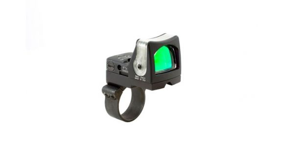 Image of Trijicon RMR Dual Illuminated Reflex Sight, 9 MOA Amber Dot, RM36 ACOG Mount, Black, 700034
