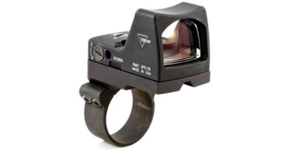Image of Trijicon RMR LED 3.25 MOA Red Dot Sight, Black w/ RM36 ACOG Mount, RM01-36