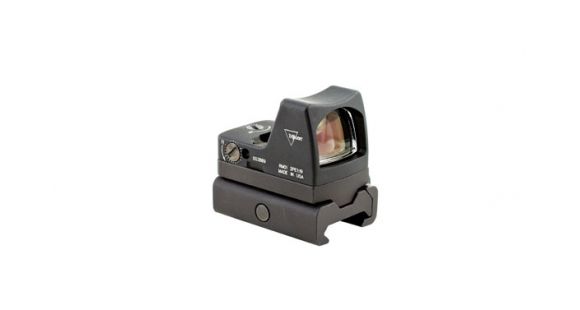Image of Trijicon RMR LED 3.25 MOA Red Dot Sight, Black w/ RM34W Weaver Rail Mount, RM01-34W