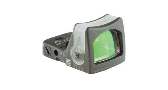 Image of Trijicon RMR Dual Illuminated Reflex Sight, 9 MOA Amber Dot, No Mount, ODG, 700188