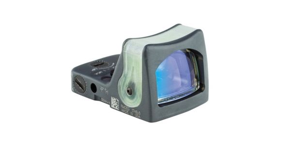 Image of Trijicon RMR Dual Illuminated Reflex Sight, 12.9 MOA Amber Triangle-C, No Mount, Sniper Gray, 700256