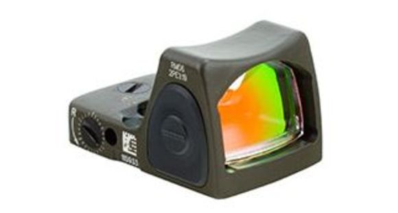 Image of Trijicon RM06 RMR Type 2 Adjustable LED Red Dot Sight, 3.25 MOA Red Dot, No Mount, Matte, ODG, 700215
