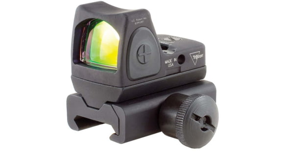 Image of Trijicon RM06 RMR Type 2 Adjustable LED Red Dot Sight, 3.25 MOA Red Dot, RM34W Mount, Matte, Black, RM06-C-700675
