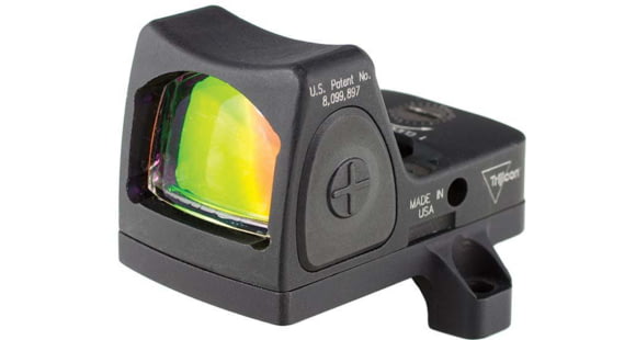 Image of Trijicon RM06 RMR Type 2 Adjustable LED Red Dot Sight, 3.25 MOA Red Dot, RM66 Mount, Matte, Black, 700693